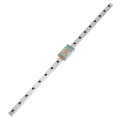 Linear Guide Rail - MGN12H Miniature 450mm Length 12mm Width + Slide Block Adopting 4-Point Contact Design. 