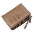 IELGY men's wallet korean style buckle retro wallet. 