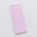 【ZOSR】30 Sheets 30 Sheets Notebook Colorful Simple Planner Pad Weekly Student Office Stationery To Do List Adhesive Sticky Notes Memo Pad. 