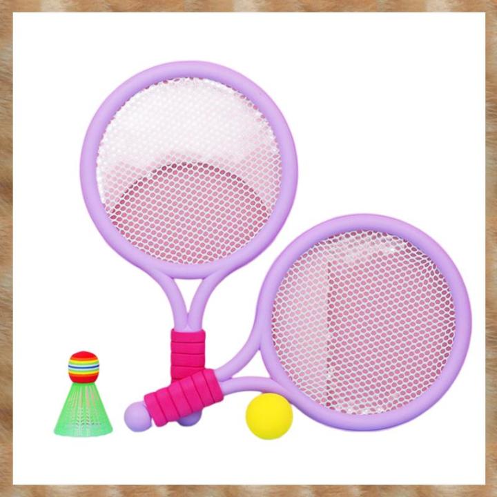 1 Set Colour Beach Tennis Badminton Racket Set Outdoor Sports Mini ...