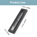 12PCS Empty Pen Gift Box with Clear Lid, Cardboard Pen Case, Pen Packaging Box for Pencil Ballpoint Fountain Pen Jewelry About 17.5x4.3x2cm. 