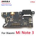 New Original USB Charging Port Plug Dock Connector Board Flex Cable With Full IC For Xiaomi Mi Note 3 Charging Connector Board. 