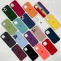 Super Luxury Soft textured Protective Silicone Case Back Cover for iPhone 13 Pro Max. 