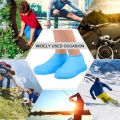 Silicone Shoe Cover Waterproof Rubber Boots Latex Waterproof Rain Shoes Cover Non-Slip Reusable Silicone Overshoes Boot Covers Accessories Silicone Rain Boot Shoe Cover Waterproof Reusable Foldable Overshoes With Excellent Elastic ( Large size). 