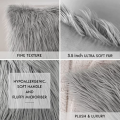 Fluffy Faux Fur Cushion Covers /Throw Pillow Covers 18x18 inches (45x45cm). 