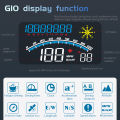 Car HUD 5.5 inch Head-up Display Windshield Projecter Digital Vehicle Speedometer Dual System Display Screen Overspeed Alarm Fatigue Driving Alarm for All Vehicles. 