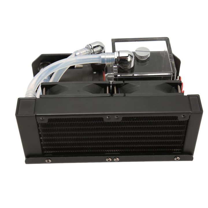 PC Water Cooling 4000RPM 300ML Water Cooling Pump Dual Fans 160MM G1/4 ...