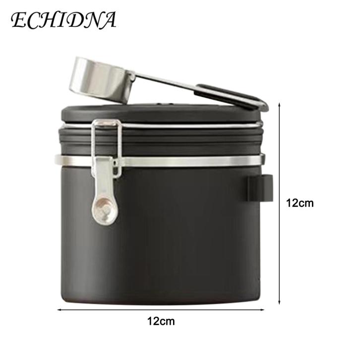 Airtight%20Coffee%20Canister%201%20Set%20Coffee%20Bean%20Storage%20Jar%20Stainless%20Steel%20Canister%20with%20Date%20Tracker%20Measuring%20Scoop%20Lockable%20Coffee%20Storage%20Container%20-%20Image%202