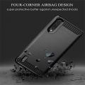 Leweisi Carbon Fiber Bumper Phone Case For Xiaomi CC9 / A3 Lite / Mi 9 Lite Back Cover Coque Shockproof Protective. 