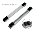 1 PCS Trolley Feet Movable Adjustable Telescopic Fridge Stand Wheel for Dryer Refrigerator Grey. 