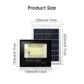 Auoyo Solar Powered Flood Light LED Solar Light Outdoor Rem-ote Control Waterproof Wall Solar Powered Flood Lamp For Garden Street Landscape Spotlight Multi-function Garden Lighting Street Lamp. 