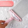 LeiyanAffordable transparent bag Mini Lint Remover Cleaning Clothes Pet Wool Hair Brush Take Out Lint Pellet Carpet Scraper Sticky Roller For Cat Dog Home. 