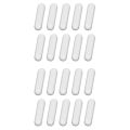 20 Pieces PTFE Magnetic Stirrer Mixer Stir Bar Laboratory Bar Stir Plate Magnet Stir Rod Magnetic (7X25mm). 