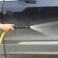High Pressure Spray Guns Garden Hose Sprinkler Metal Spray Foam Washing Car Hose Foam Nozzle Water Tool Throwing Watering. 