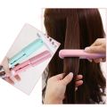 Compact Hair Straightener Professional Hair Tool Smoothing Corrugated Travel Straightening Irons Flat Irons For Hair SMT. 