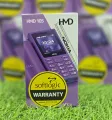 HMD 105 Dual Sim (New Version) Feature Keypad Phone Original - 1 Year Softlogic Warranty (Former Nokia). 
