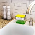 Kitchen Sponge Bracket Press Soap Liquid Box Soap Dispenser Manual Kitchen Press For Family School Office. 