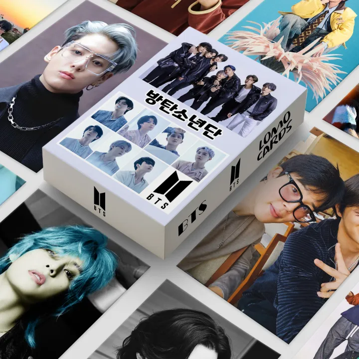 KPOP%20BTS%20Photocards%20JungKook,%20Taehyung,%20Jimin,%20SUGA,%20Jin,%20RM,%20J-Hope%20Collectible%20Glossy%20LOMO%20Card%20Set%2032pcs%20-%20Image%203