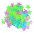Radium Star 100 Pieces Stars stickers   100 pcs / bag 3cm Glow in Dark Toys Luminous Star Stickers Bedroom Sofa Fluorescent Painting Toy PVC Stickers for Kids Room. 