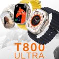 T800 Ultra Calling Smart Watch Heart Rate Monitor Bluetooth Call Multi Sport Mode Fitness Series 8 Smart Band Smartwatch for Mobile (Features T500 T55 i7 i8 HW67 Pro Max Plus T900 116) 194848444 Time_Zone LK. 