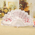 PVC Folding Fan Chinese Fan Folding Hand Fan Decorative Handheld Fan Peacock Fan Handheld Fan Craft Fan Decorative Fan Dance Fan. 