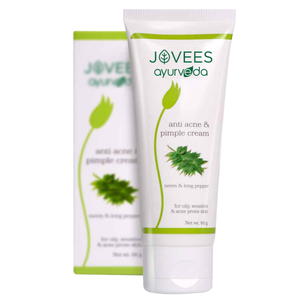 Jovees Neem and Long Pepper Anti Acne Pimple Cream - 60g