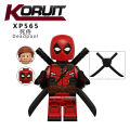 KT1076 Block Toys Figure X People Super Person Wolverine Deadpool Magneto Colossus Building Block. 