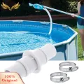 SuperRide Swimming Pool Suction Pipe Connector Universal Pool Hose Adapter Connector 1-1/2 or 1-1/4 Easy Install Strong Seal for Pool Cleaners Pump Fir Hose Compatible with Most Pool Vacuum Hoses Essential. 