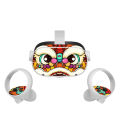 bellylady Oculus Quest 2 Pvc Protective Sticker Precise Cutting Vr Mask Non-marking Dust-proof Film Protection Controller Accessory. 
