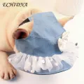 Pet Sun Protection Hat Pet Sun Protection Cap with Ear Holes for Dogs Adjustable Strap Visor Hat for Outdoor Activities Cosplay Parties Cute Puppy Baseball Cap Adjustable Dog Hat. 