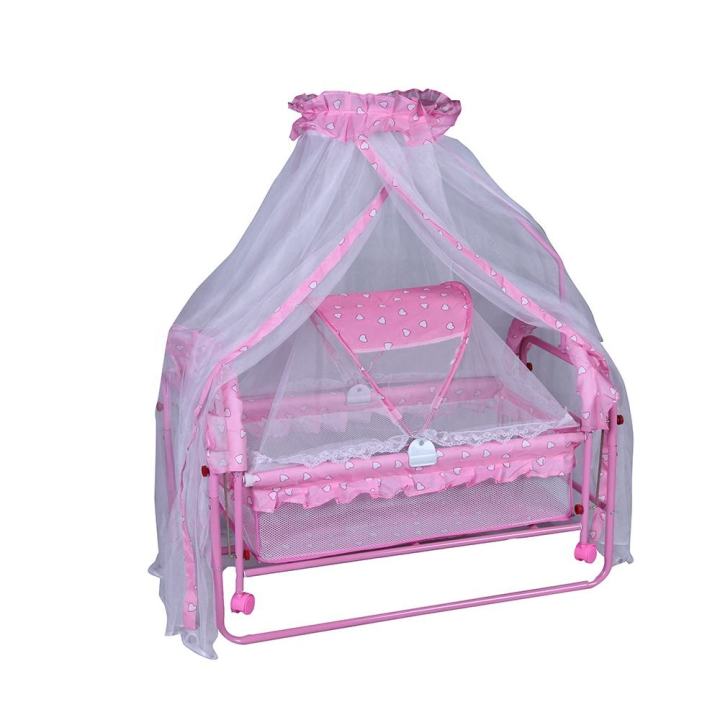 Baby%20cot%20With%20swing%20and%20Double%20Hanging%20Net%20-%20Image%204