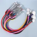 Portable Double Head Stethoscope Professional Cardiology Stethoscope Doctor Medical Equipment Student Vet Nurse Medical Device. 