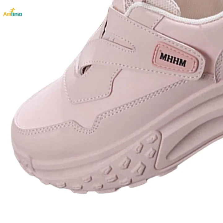 Women's%20Shoes%20Trendy%20Durable%20Leisure%20Sneakers%20for%20Travel%20Workout%20Short%20Trips%20Pink%2036%20-%20Image%206