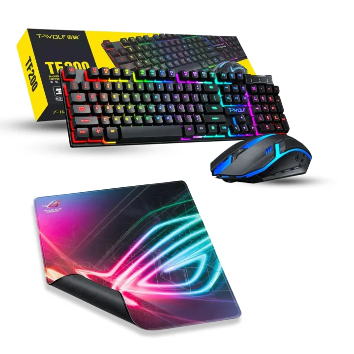RGB%20Keyboard,%20Mouse,%20Twolf%20TF-200%20Gaming%20Bundle%20+%20Turbogear%20TC09%20Gaming%20Bundle%20+%20L11%20Mouse%20Pad%20-%20Image%203