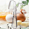 Rotary Manual Hand Whisk Egg Beater Mixer Blender Stainless Steel Kitchen Tools. 