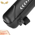 SuperRide Bicycle Bag Large Capacity Electric Scooter Handlebar Bag for Mtb Road Bike Tricycle Non-slip Fixing Fastener Strap Hard Shell Eva Bicycle Frame Pouch Water-repellent Bicycle Bag. 