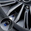 Tires Valve Dust Cap Blue Colour 4Pcs. 