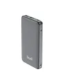10000mAh Quick Charge Power Bank with Build-in Charge cable. 