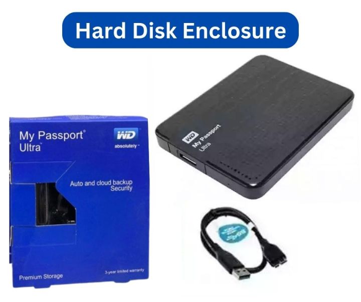 USB 3.0 Hard Disk Enclosure WD My Passport Ultra External Hard Drive Case, My Passport Ultra Portable External Hard Drive, My Passport 500gb External Hard Drive, Portable Hard Drive, External