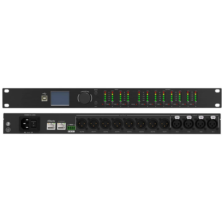 ZEBF--Paulkitson Professional Audio Processor 4 In 8 Out With Dante ...