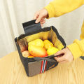 Outdoor Portable Lunch Bag Thermal Insulated Lunch Box Camping Bbq Picnic Food. 