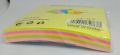 Sticky Notes Pad - Post it Notes - 3" x 3" 100 Shts Neon Colours. 