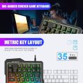 Gaming Keyboard One handed Mechanical Portable Mini Gaming Keypad Game Controller. 