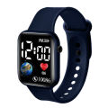 YIKAZE Kids Watches LED Digital Kids Watch Silicone Strap Cartoon Electronic Wristwatch Sports Clock for Boys and Girls Gifts. 