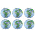 6X Inflatable Toy Globe Tellurion Training Geography Map Balloon Water Ball 40 cm. 