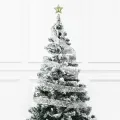 1/2M Double Layer Fairy Lights Strings Christmas Ribbon Bows with LED Christmas Tree Ornaments New Year Home Decor. 