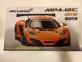 McLaren MP4-12C GT3 2013 Fujimi Model Kit. 