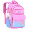 Pink Girls Backpack for School, Children bag, School bag Class 3 to 10 Cute girls bag, School Stylish bag with Key Chain. 