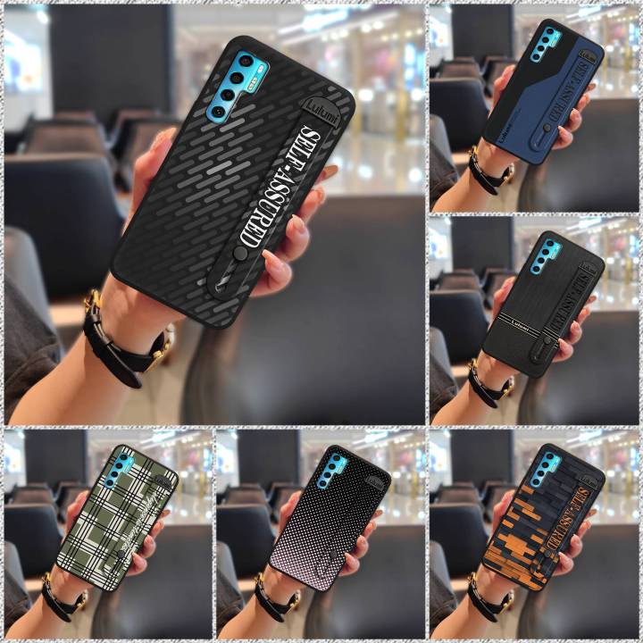 Soft%20case%20Waterproof%20Phone%20Case%20For%20TCL%2020%20Pro%205G%20Back%20Cover%20personality%20Wristband%20simple%20Wrist%20Strap%20commerce%20Silicone%20-%20Image%205