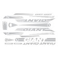 Bike Cycle Mountain bike GIANT XTC sticker full set high quality pvc sticker. 